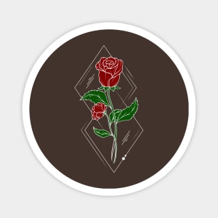 -Roses Magnet